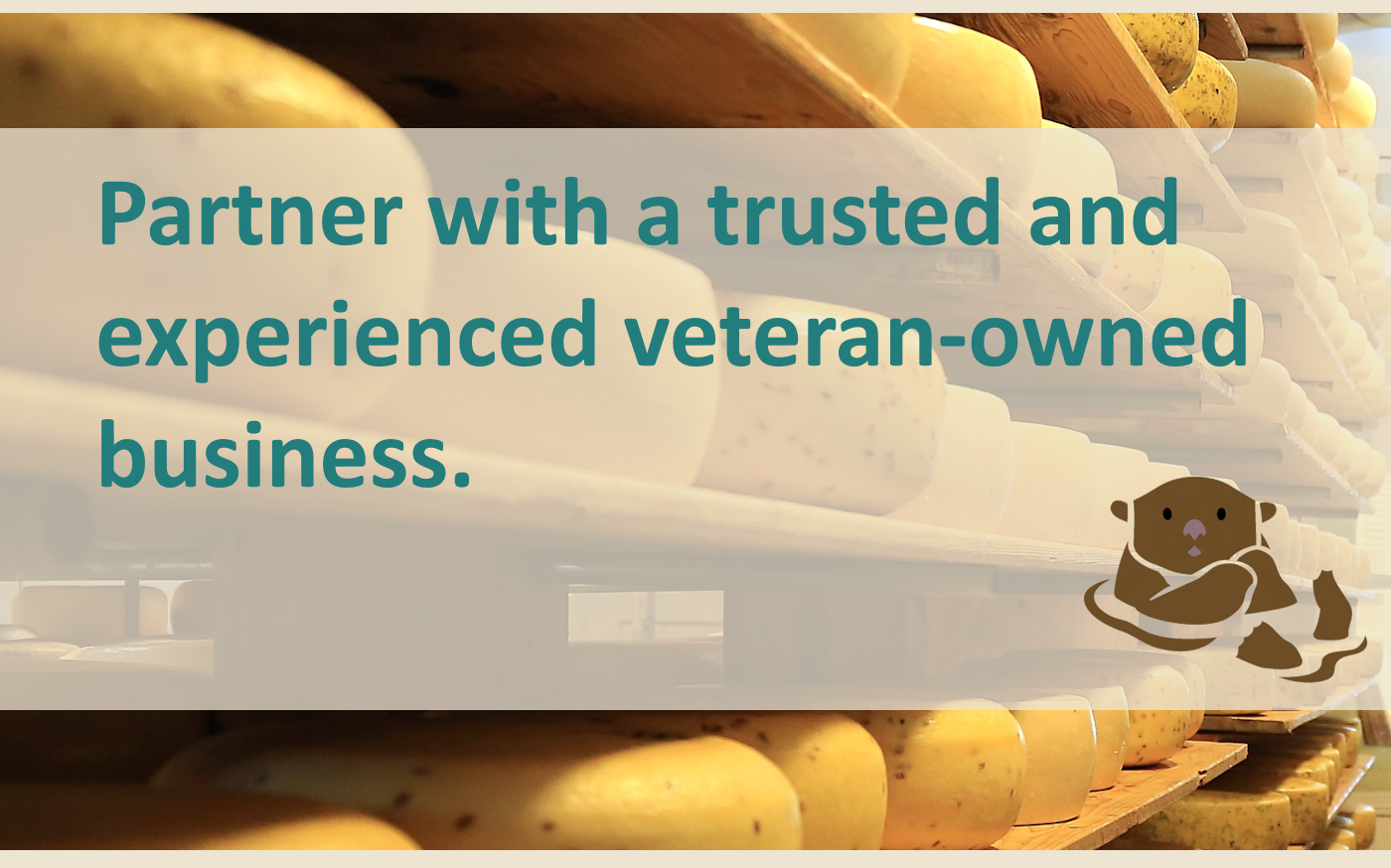 Otter Foods is a veteran-owned business